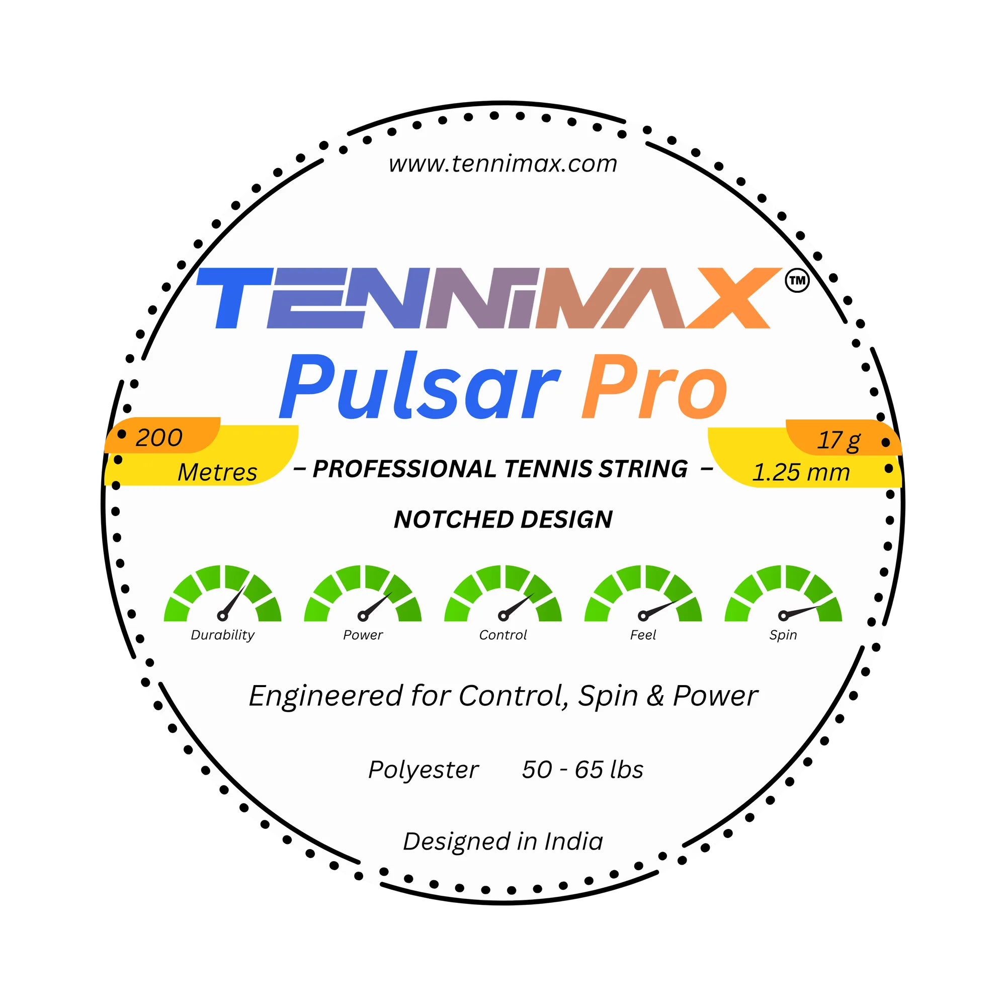 Tennimax Pulsar Pro view 2