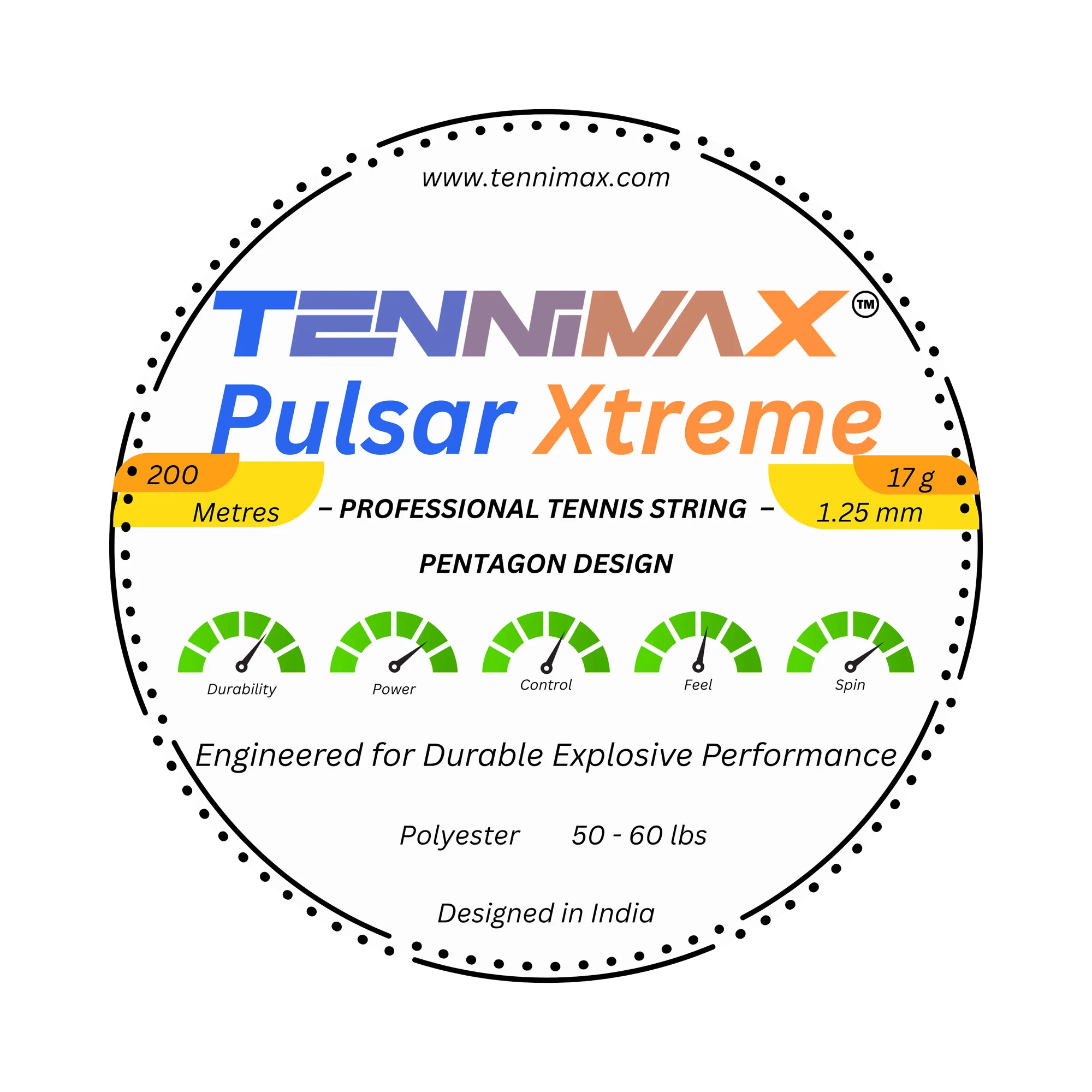 Tennimax Pulsar Xtreme view 2